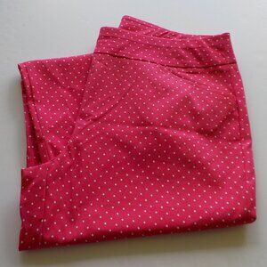 Chicos Perfect Stretch Pants - Size 3- (XL)  Pink / White  (232)